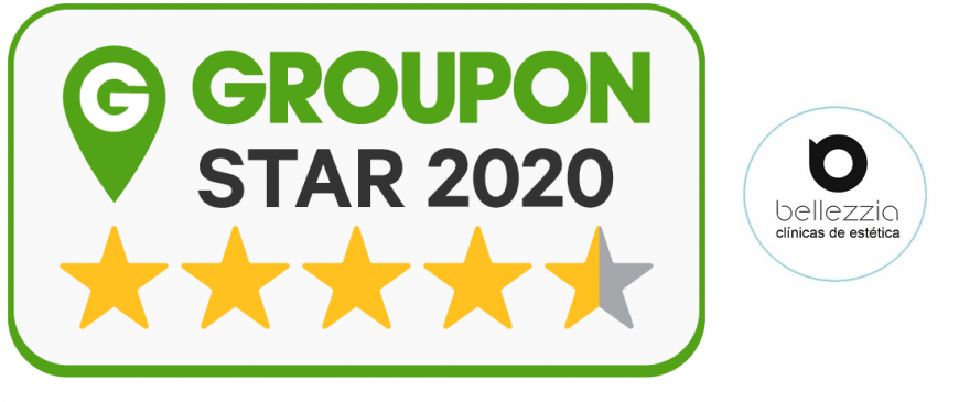 BELLEZZIA reconocida GROUPON STAR 2020 por su ATENCIÓN AL CLIENTE